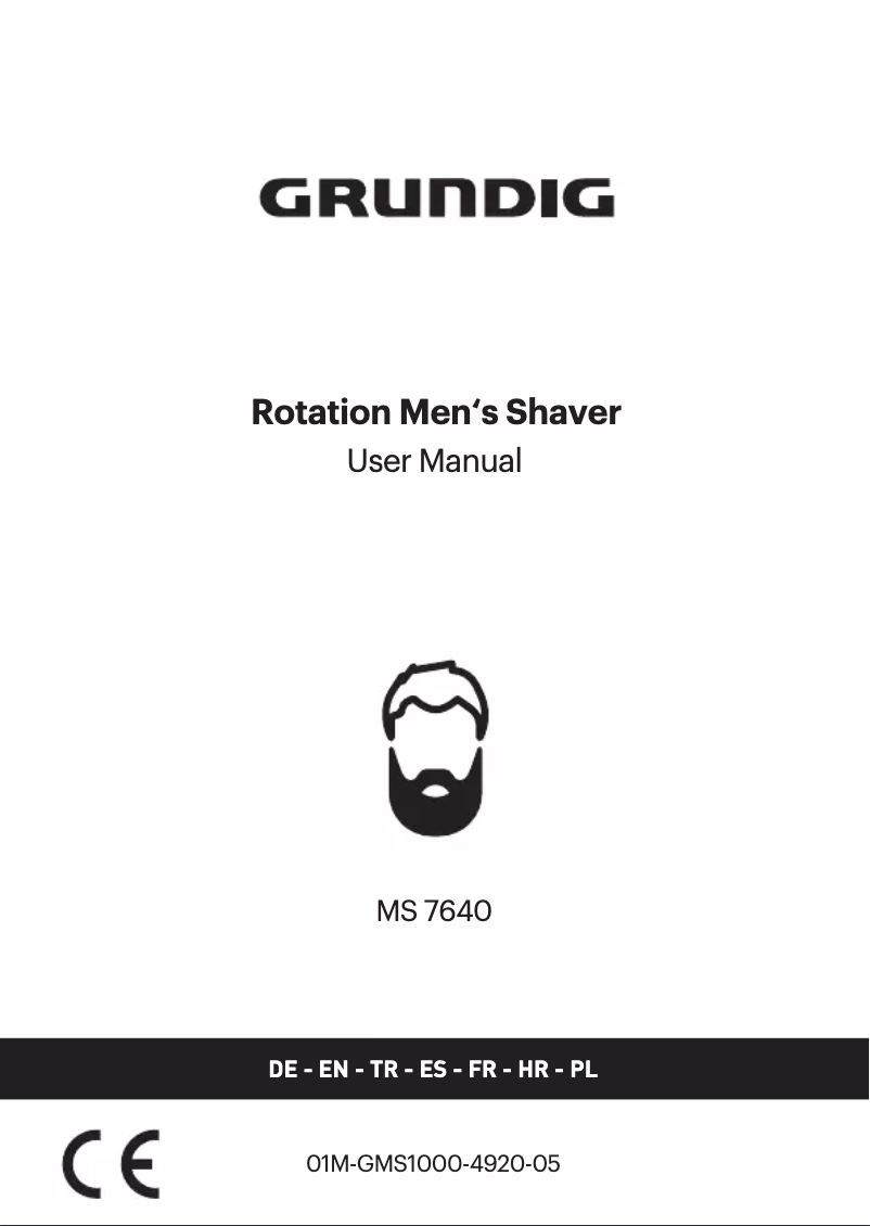 Page n°1 - Manuel utilisateur Grundig MS 7640