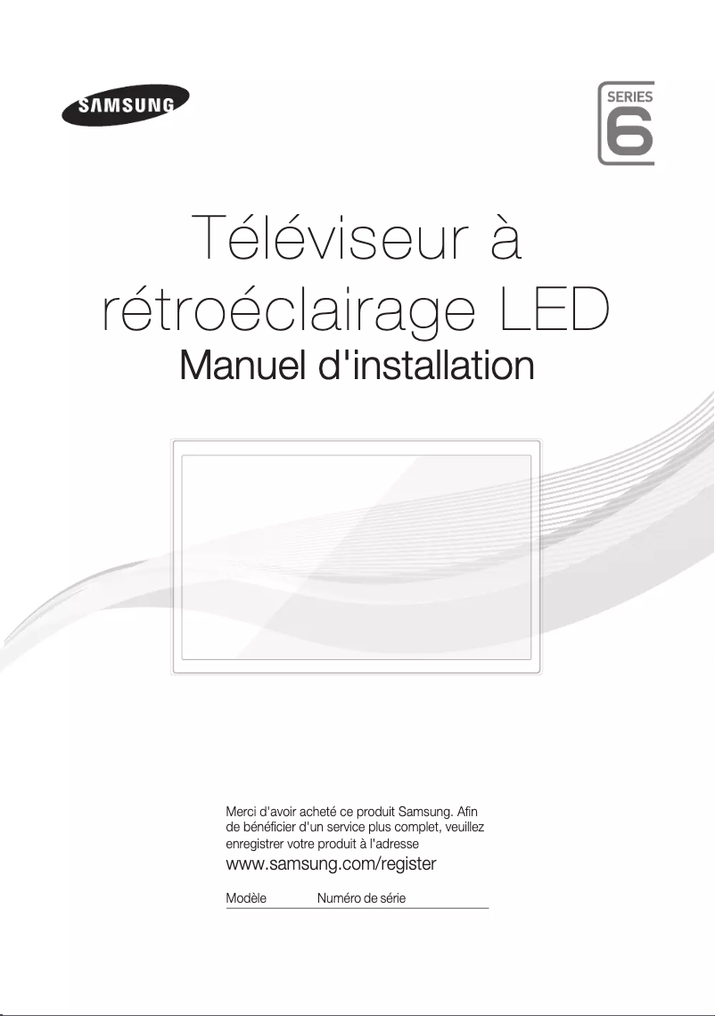 Page n°1 - Manuel utilisateur Samsung HG43ED690MB