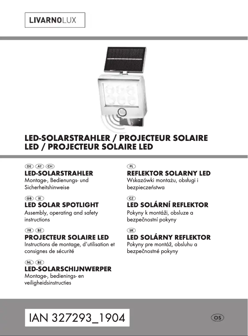 Page n°1 - Manuel utilisateur Livarno Lux Z31999