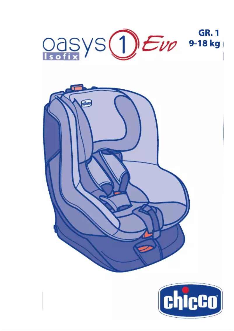Page n°1 - Manuel utilisateur Chicco Oasys 1 Evo