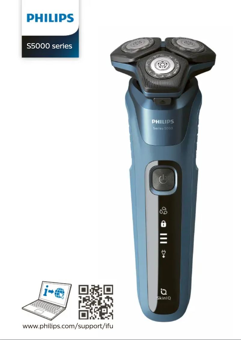 Image de la première page du manuel de l'appareil AquaTouch S5585