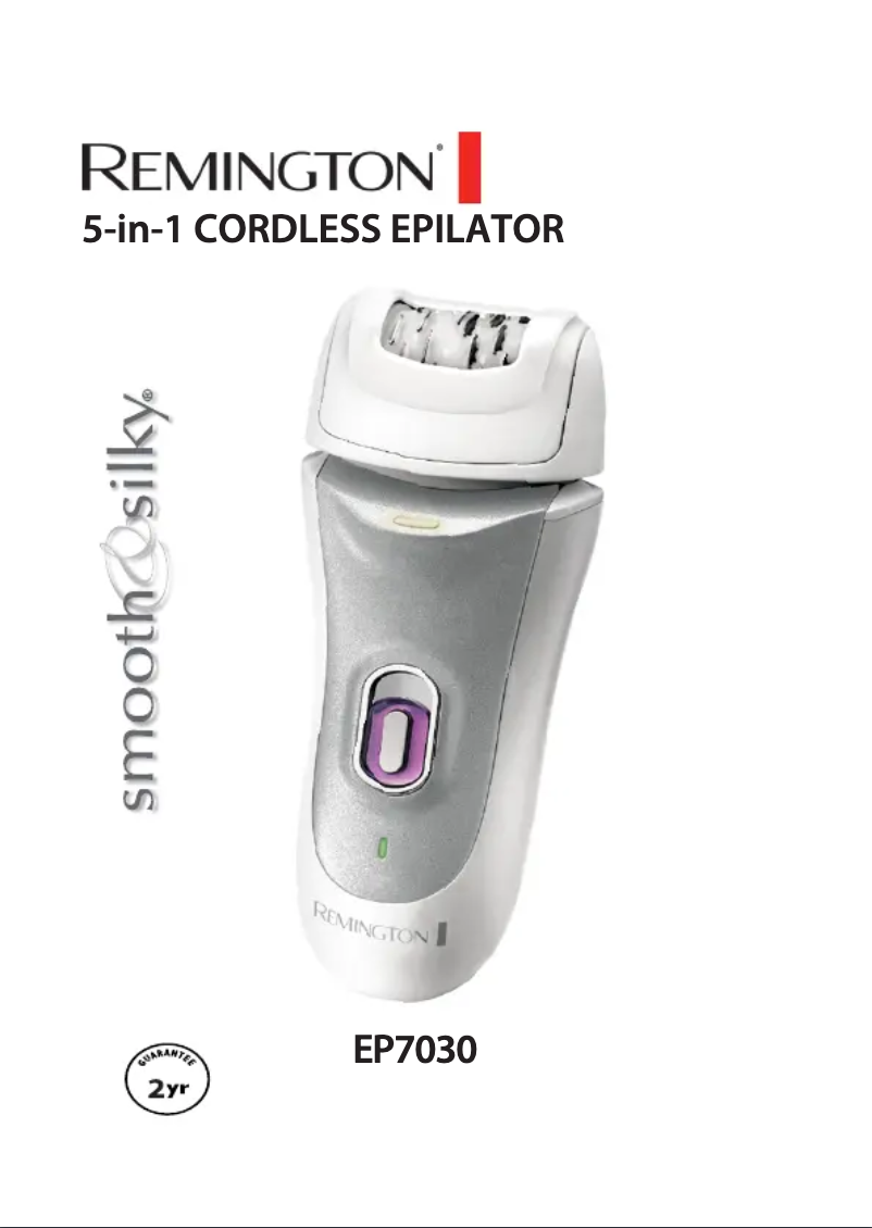 Page 1 de la notice Manuel utilisateur Remington EP7030