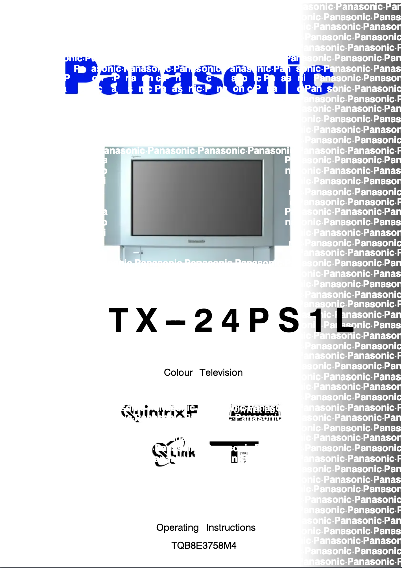 Imagen de la primera página del manual del dispositivo TX-24PS1L