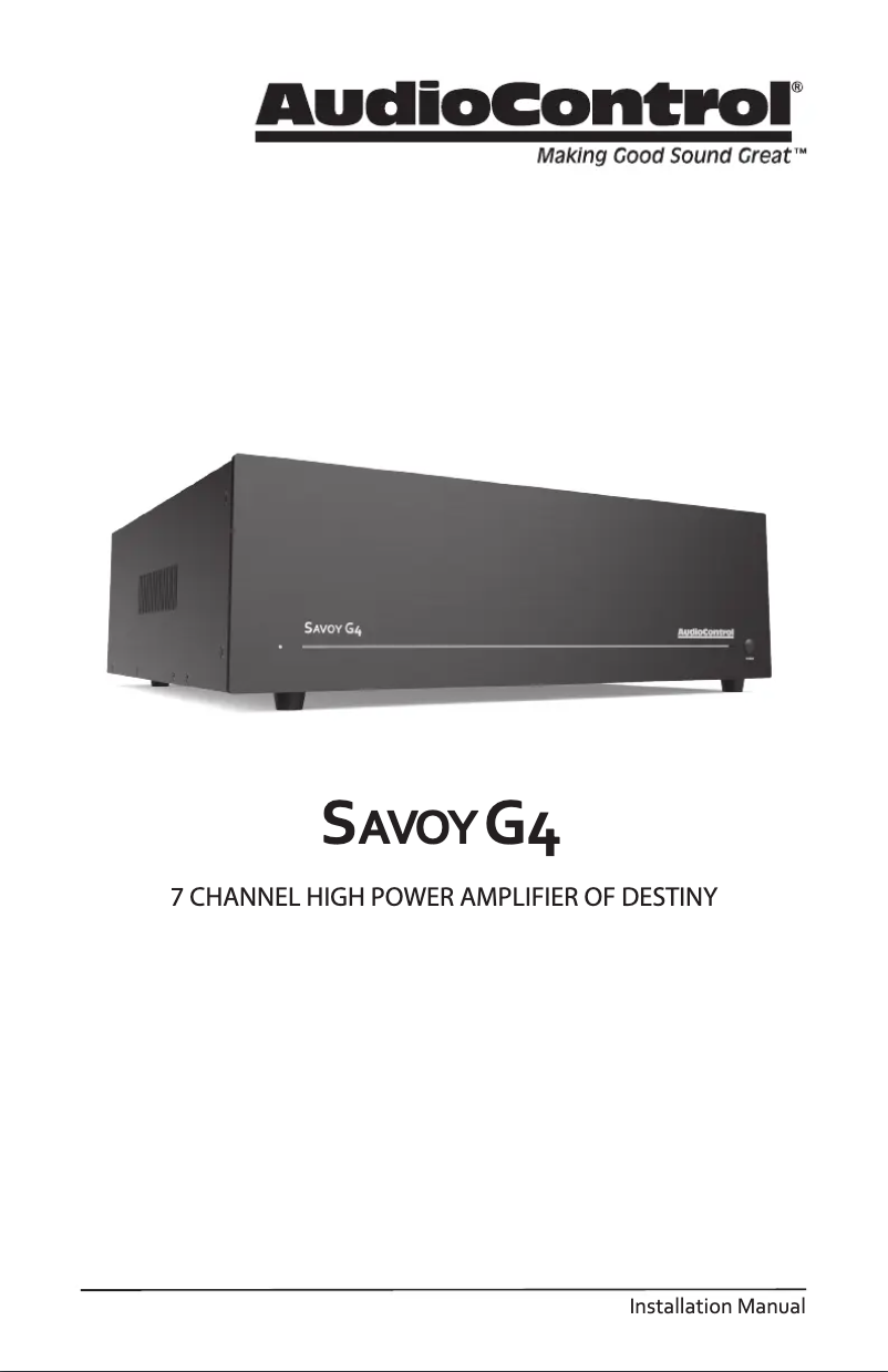 Image de la première page du manuel de l'appareil Savoy G4