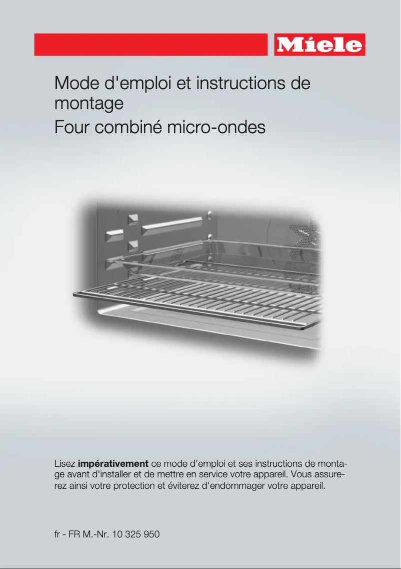 Image de la première page du manuel de l'appareil H6401B