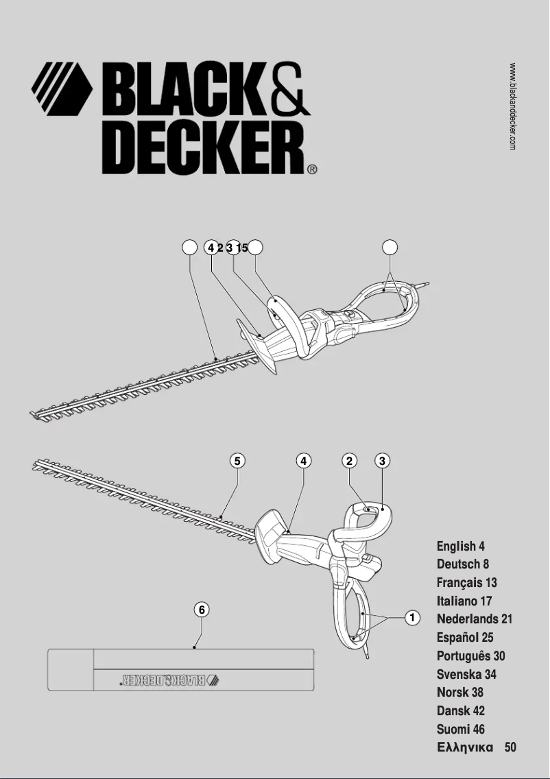 Page n°1 - Manuel utilisateur Black & Decker GT370QS
