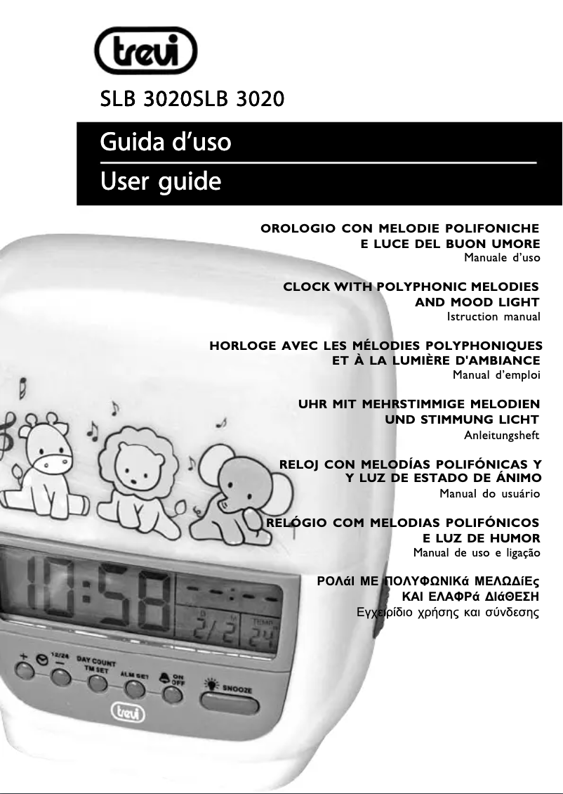 Página 1 del manual Manual de usuario Trevi SLB 3020