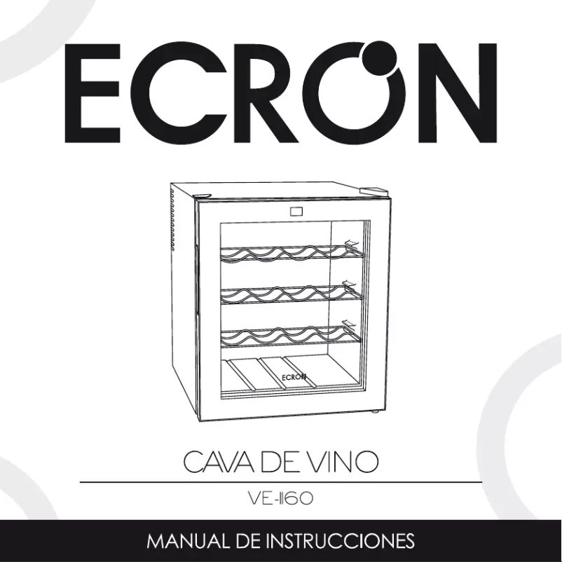 Page n°1 - Manuel utilisateur Ecron VE1160
