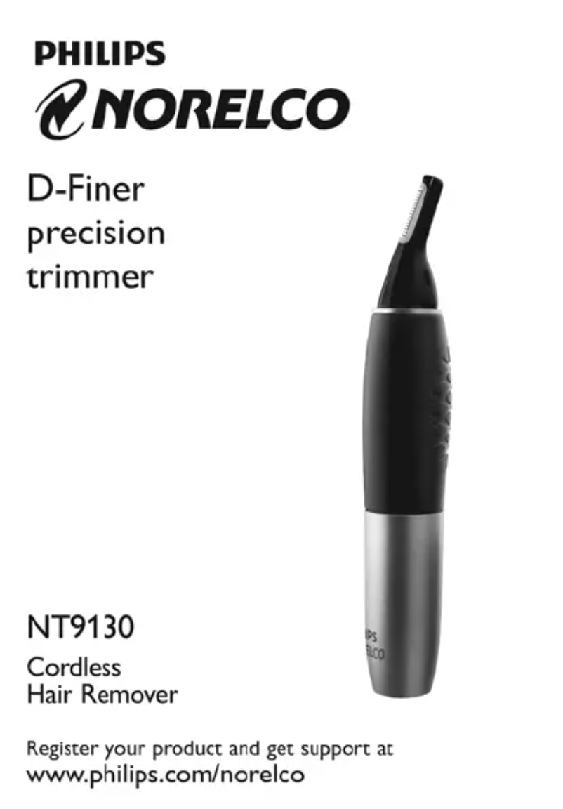 Image de la première page du manuel de l'appareil Series 5000 NT9130