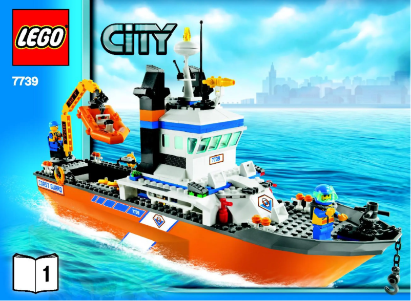 Página 1 del manual Manual de usuario Lego City 7739