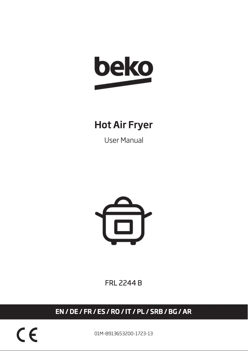 Page 1 de la notice Manuel utilisateur Beko FRL 2244 B