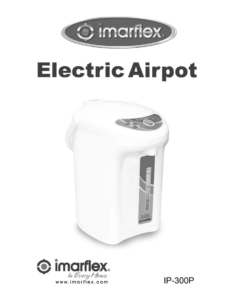 Page 1 de la notice Manuel utilisateur Imarflex IP-300P