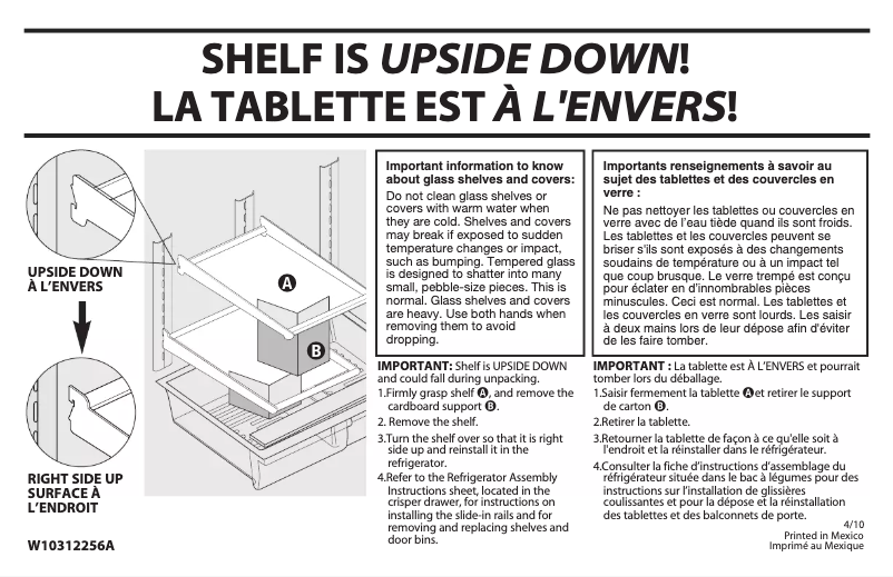 Page n°1 - Manuel utilisateur Amana A2RXNMFWS