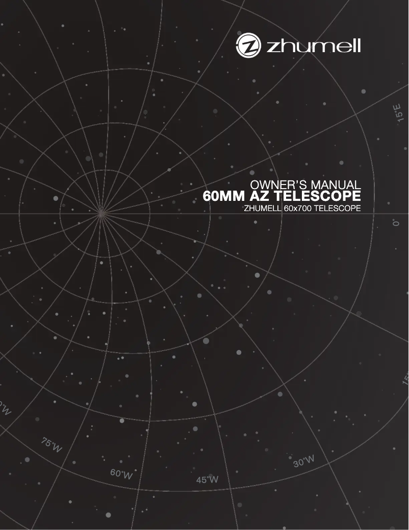 Page n°1 - Manuel utilisateur Zhumell 60mm AZ