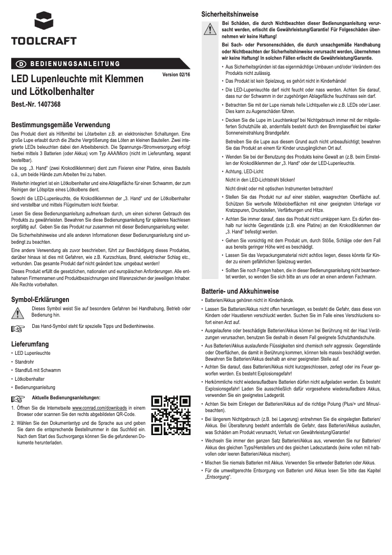 Image de la première page du manuel de l'appareil ZD-10MB