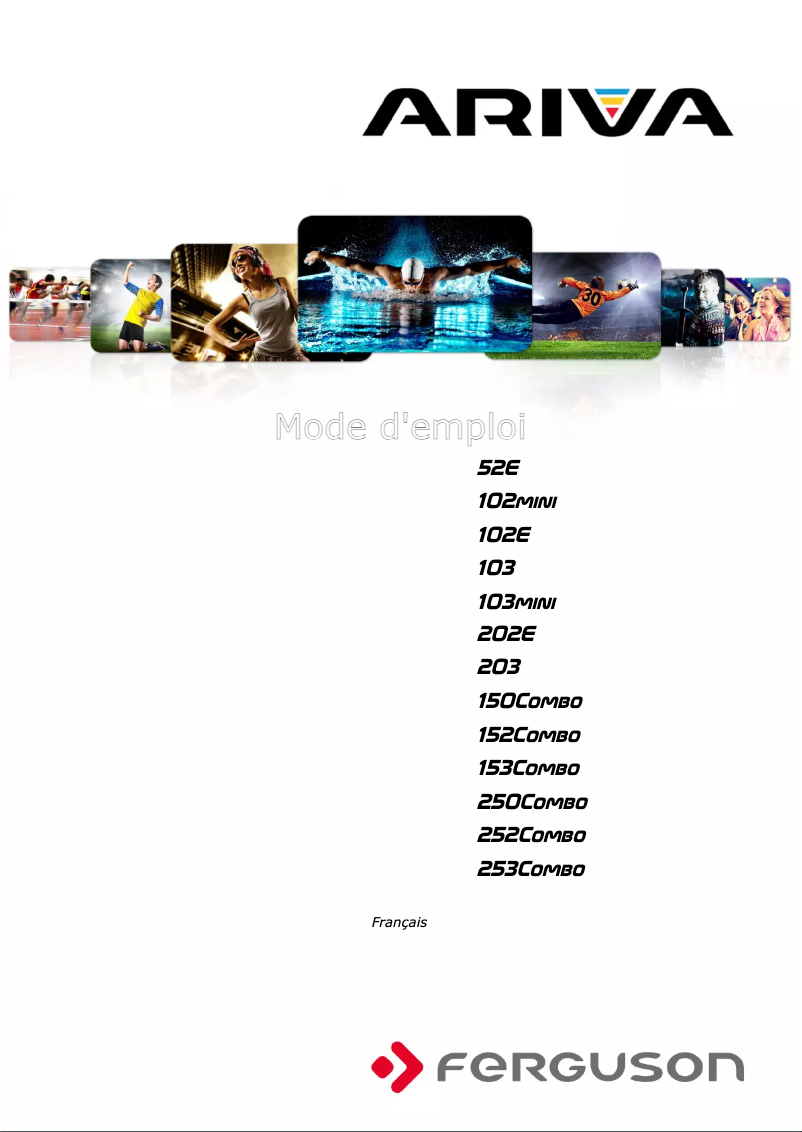 Page 1 de la notice Manuel utilisateur Ferguson Ariva 150Combo