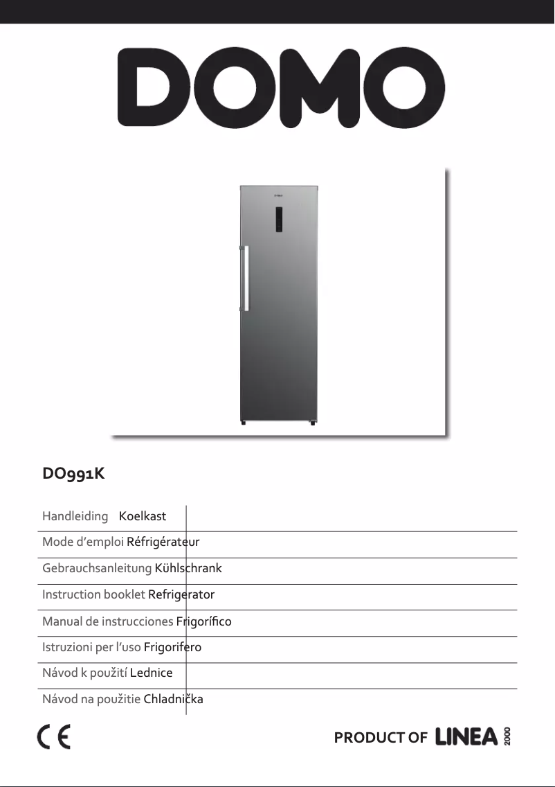 Image de la première page du manuel de l'appareil DO991K