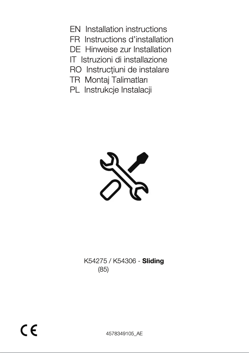 Image de la première page du manuel de l'appareil BCNA306E5ZSN