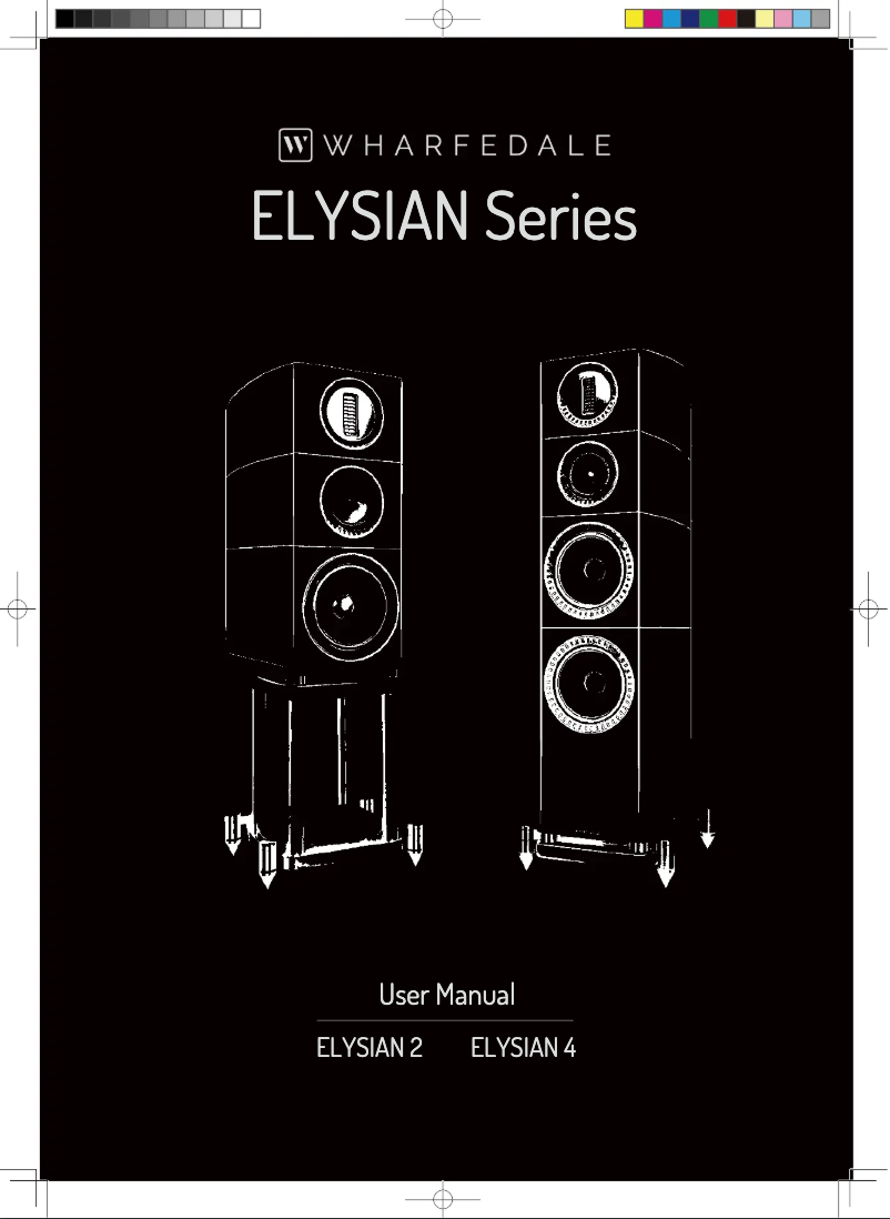 Page 1 de la notice Manuel utilisateur Wharfedale Elysian 2