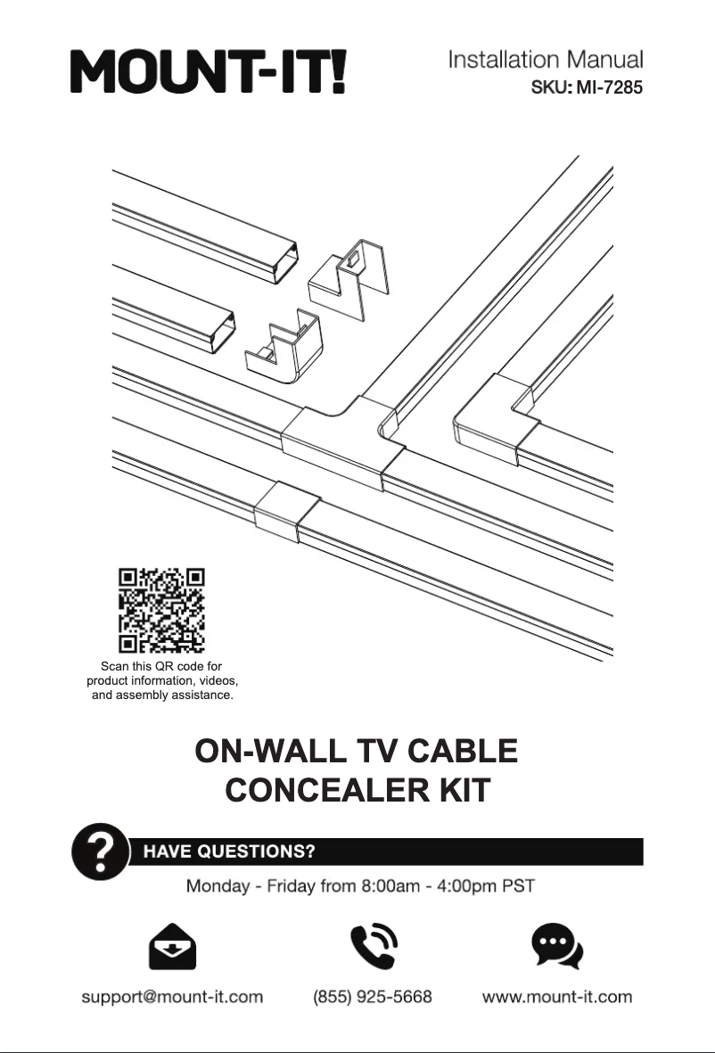 Page 1 de la notice Manuel utilisateur Mount-It! MI-7285