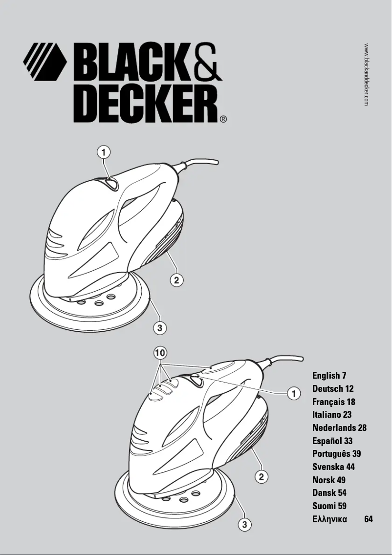 Page n°1 - Manuel utilisateur Black & Decker KA260GT