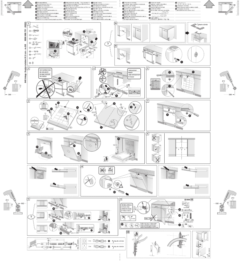 Page n°1 - Manuel utilisateur Bosch SMI69M66EU