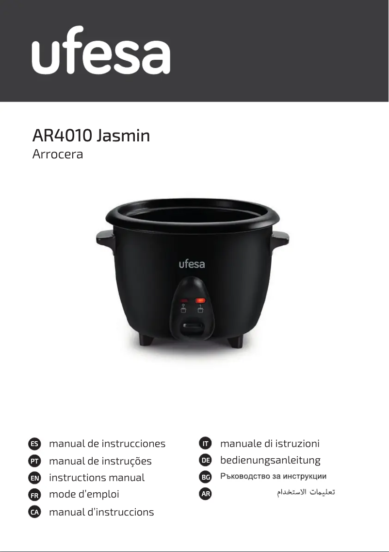 Image de la première page du manuel de l'appareil Jasmin