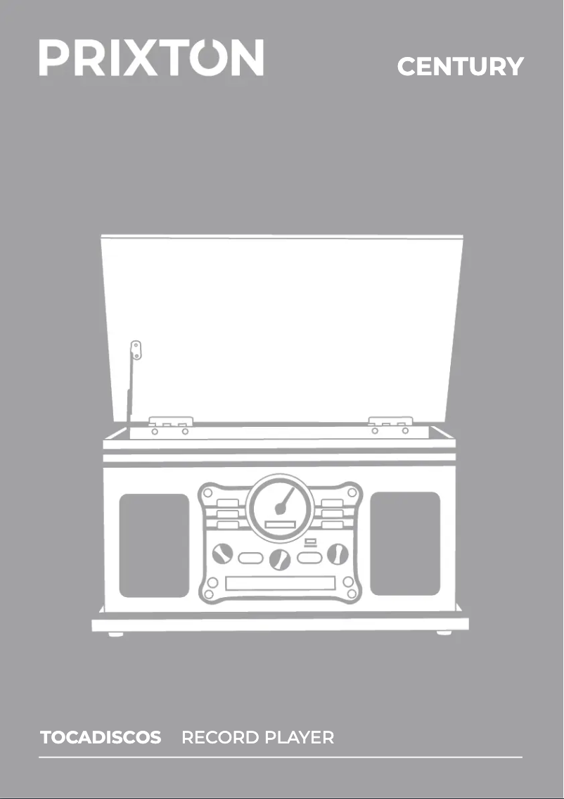 Page n°1 - Manuel utilisateur Prixton Century
