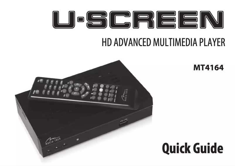 Image de la première page du manuel de l'appareil MT4164