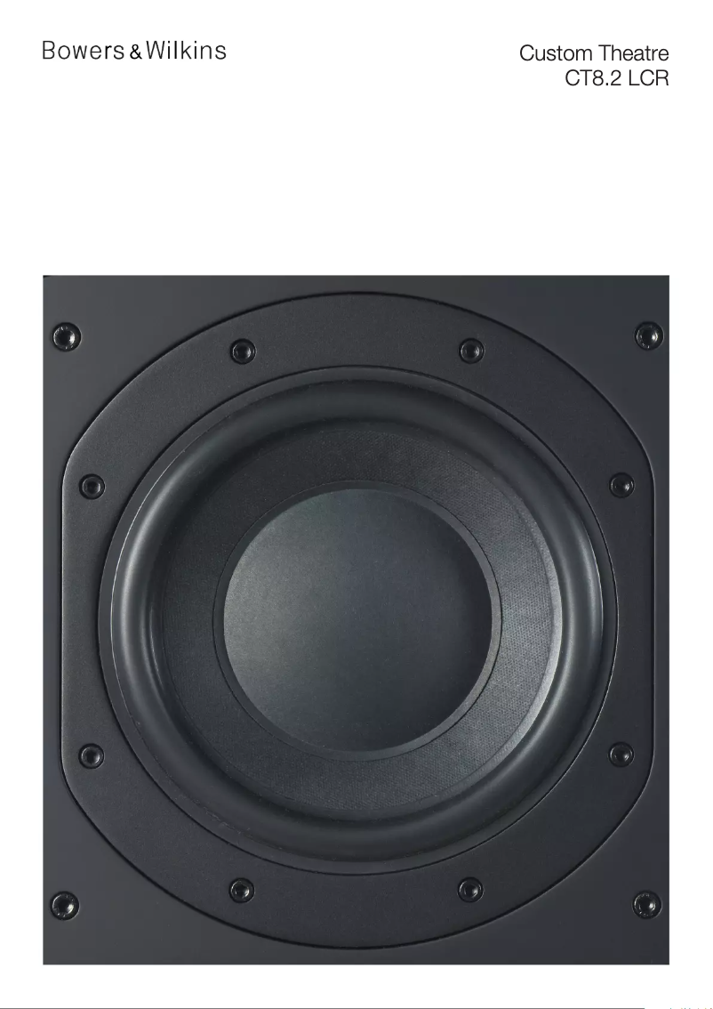 Page n°1 - Fiche technique Bowers & Wilkins CT8.2 LCR