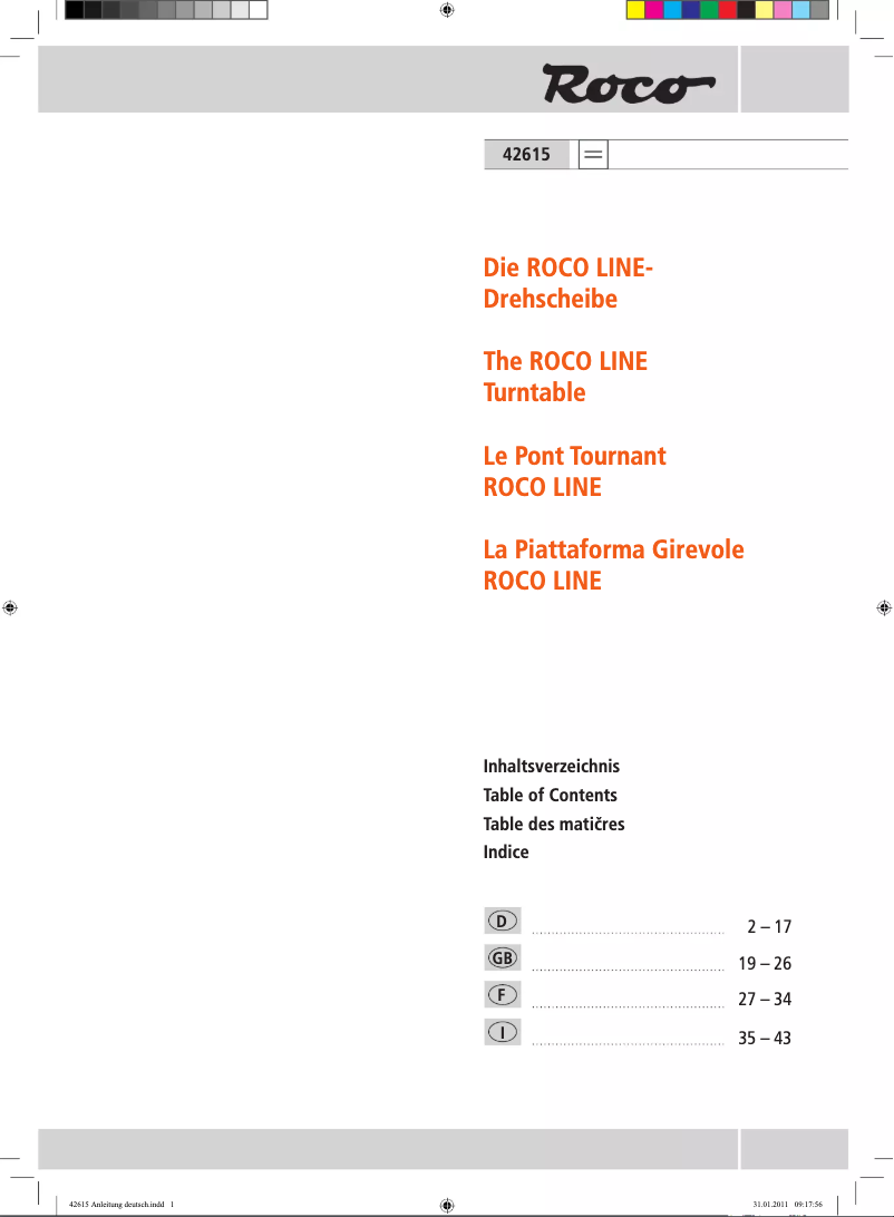 Image de la première page du manuel de l'appareil 665201