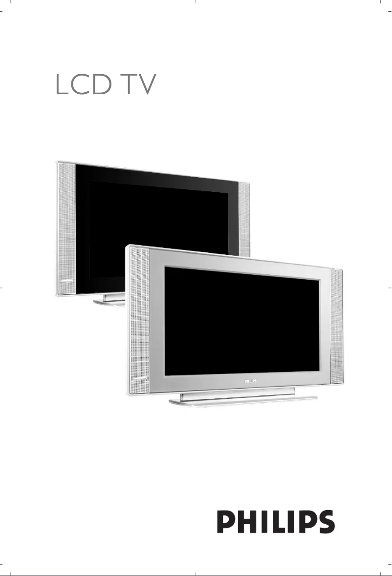 Page 1 of the manual User Manual Philips 32PF3320