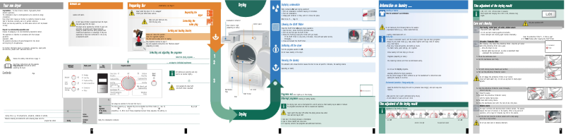 Page 1 de la notice Manuel utilisateur Bosch WTE84305GB
