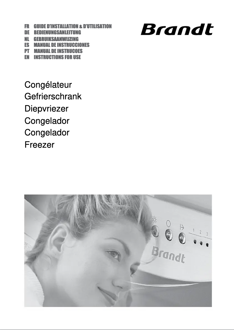 Image de la première page du manuel de l'appareil UFA1101E