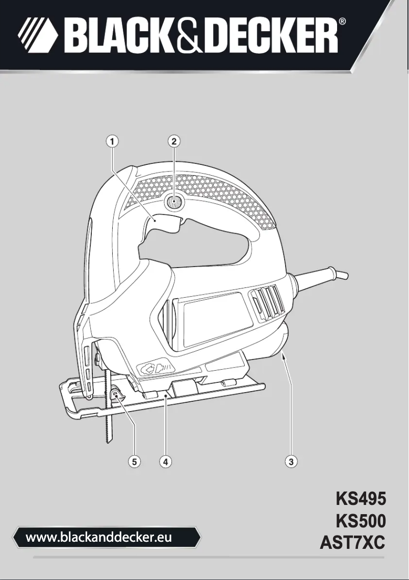 Image de la première page du manuel de l'appareil KS500