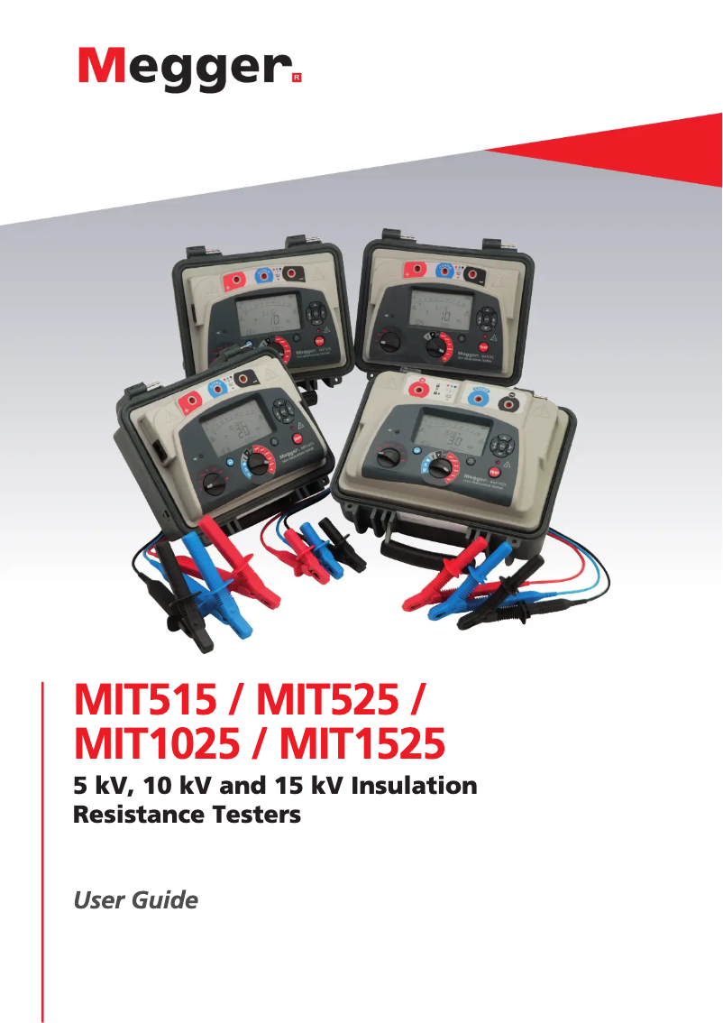 Image de la première page du manuel de l'appareil MIT1525