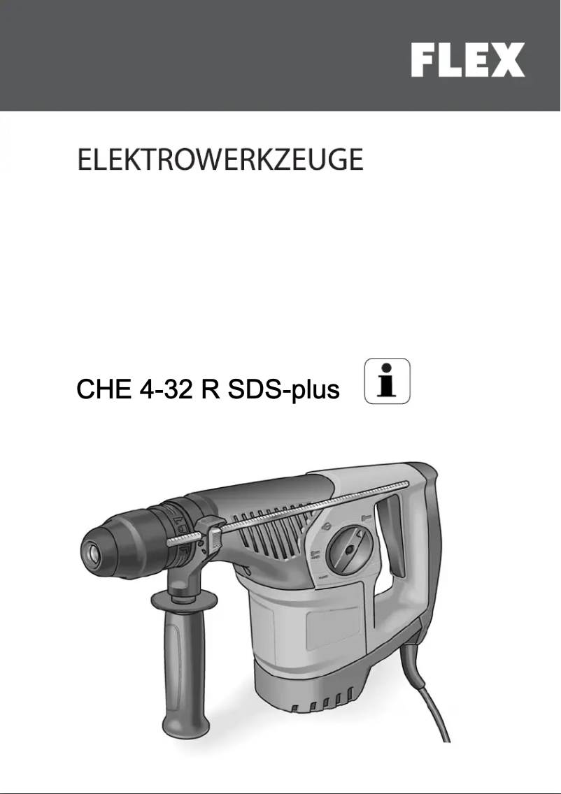 Page n°1 - Manuel utilisateur Flex CHE 4-32 R