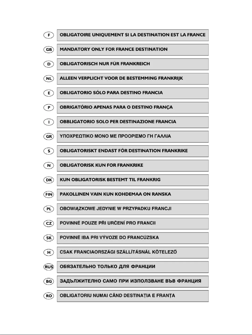 Page n°1 - Manuel utilisateur Whirlpool BLF 8001 OX