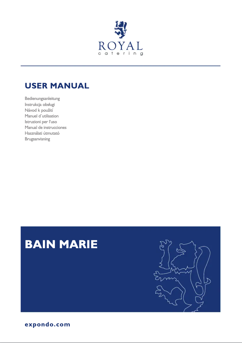 Image de la première page du manuel de l'appareil RCBM_GN1/4