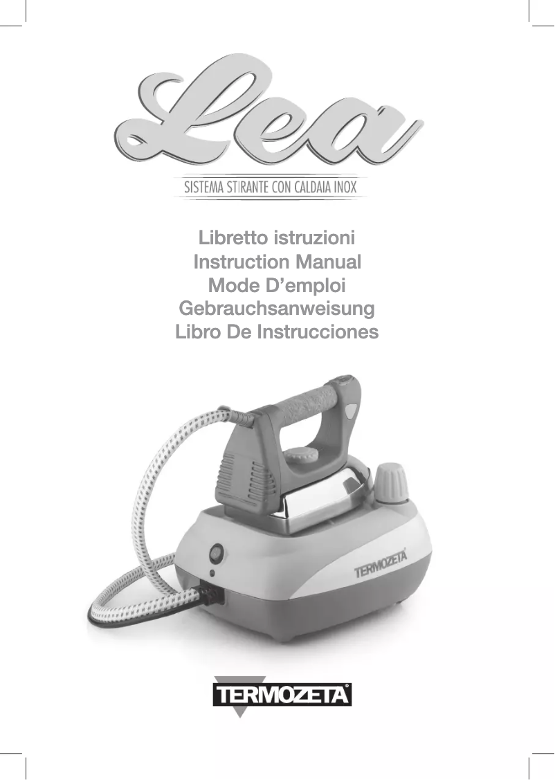 Page 1 de la notice Manuel utilisateur Termozeta Lean