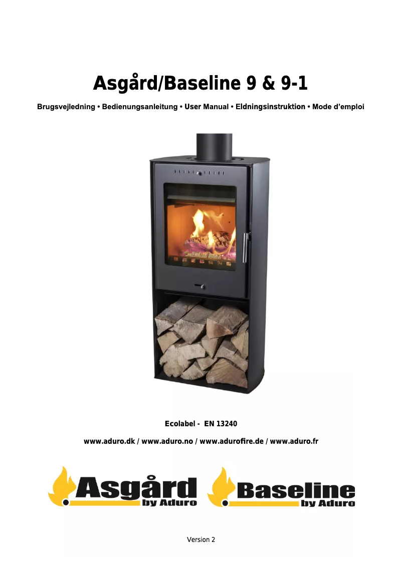 Image de la première page du manuel de l'appareil Asgard 9-1