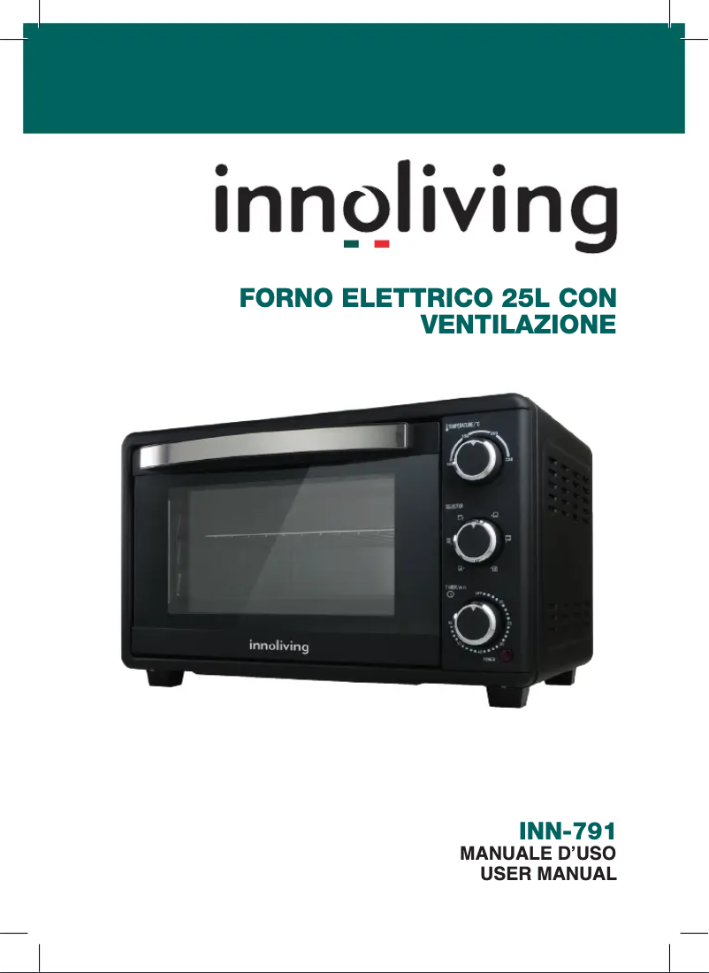 Image de la première page du manuel de l'appareil INN-791