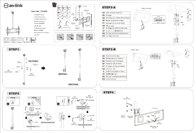 Image de la première page du manuel de l'appareil TC602