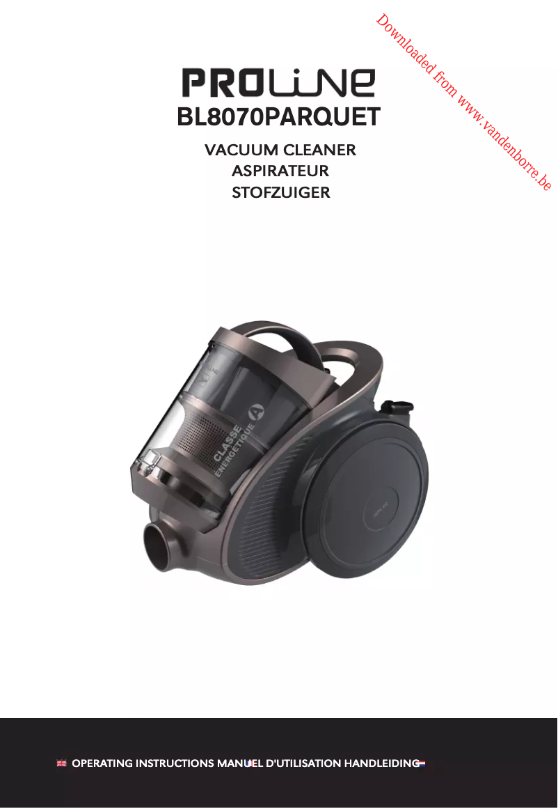 Imagen de la primera página del manual del dispositivo BL8070