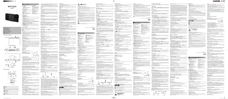 Image de la première page du manuel de l'appareil M-60 BT