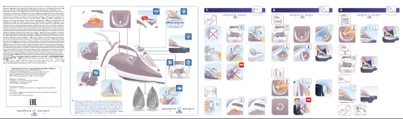Page n°1 - Manuel utilisateur Calor FV9710C0