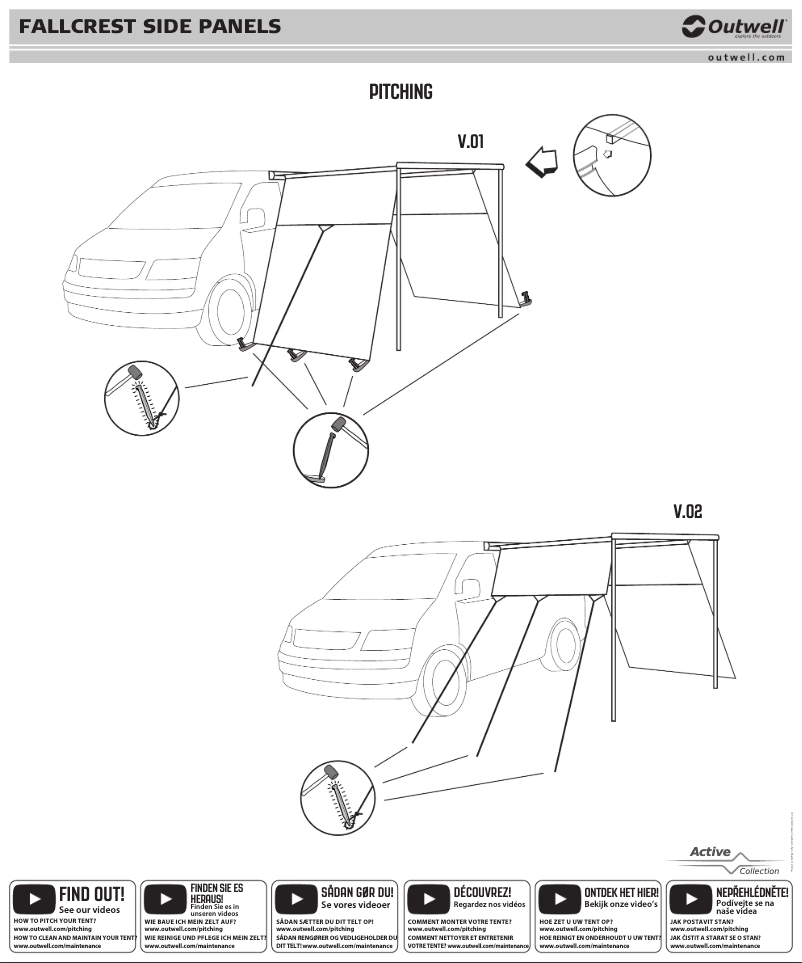 Image de la première page du manuel de l'appareil Fallcrest