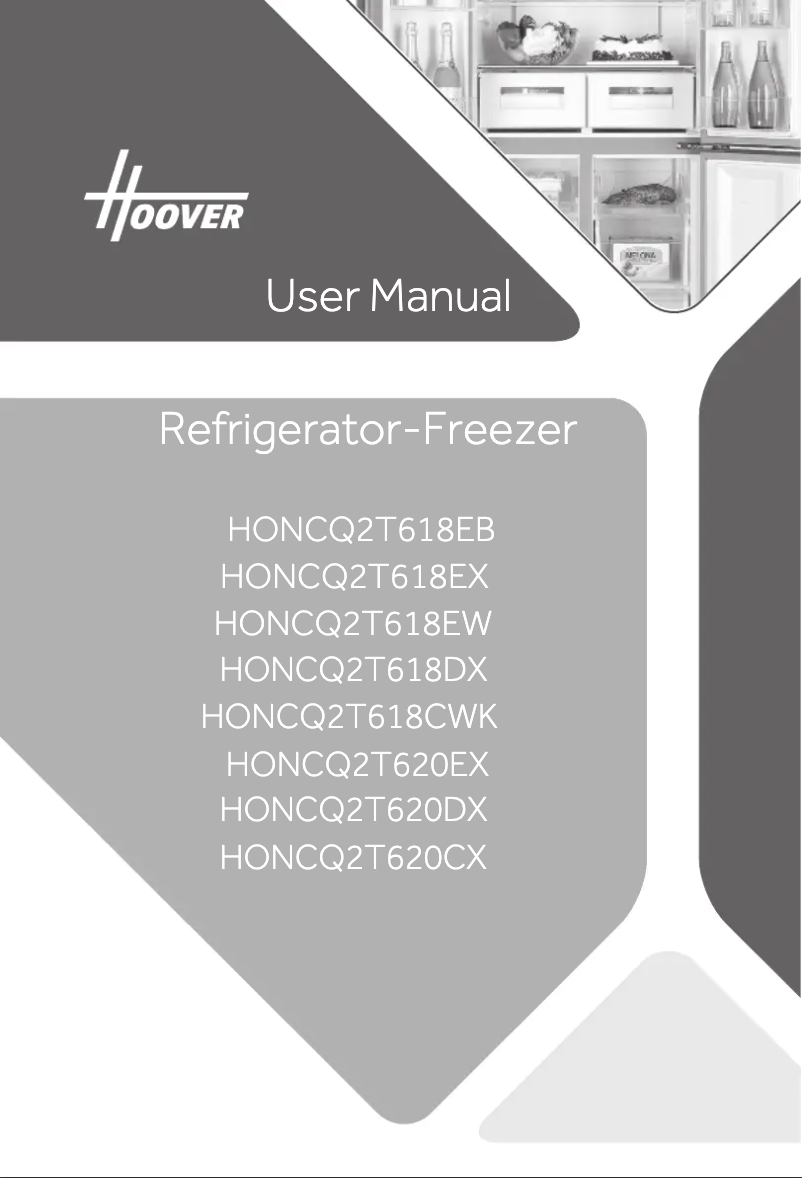 Page n°1 - Manuel utilisateur Hoover HONCQ4T620EWXK