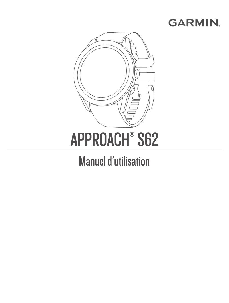 Página 1 del manual Manual de usuario Garmin Approach S62