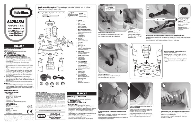 Image de la première page du manuel de l'appareil 642845M